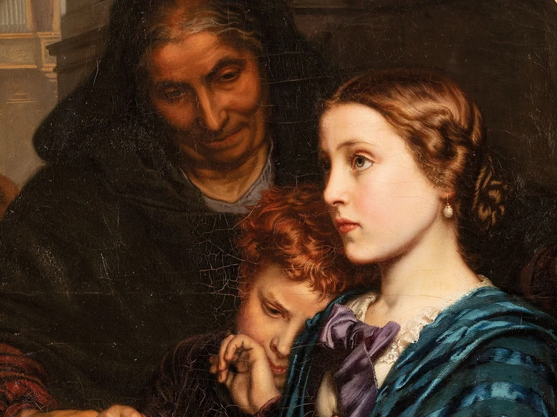 1822-								Gaetano Ferri - Le tre età della vita